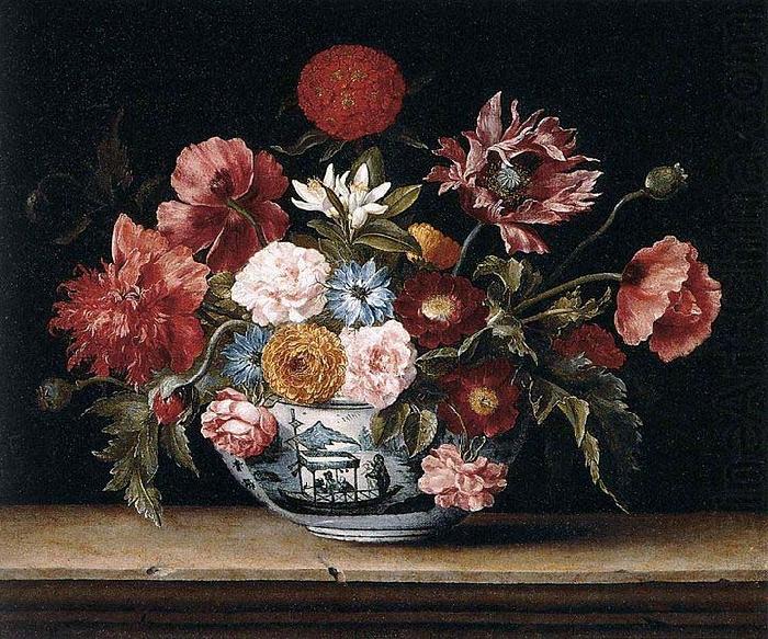 Jacques Linard Chinese Bowl with Flowers china oil painting image